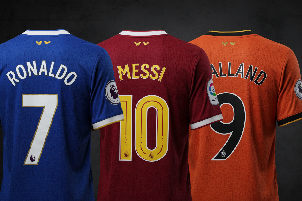 Custom Football Jersey Printing Guide: Names, Numbers, and Patches