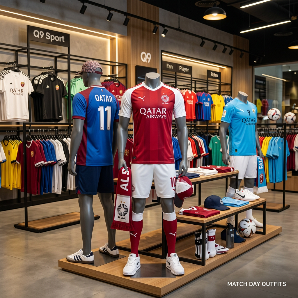 Best Football Jerseys for Match Day Outfits in Qatar