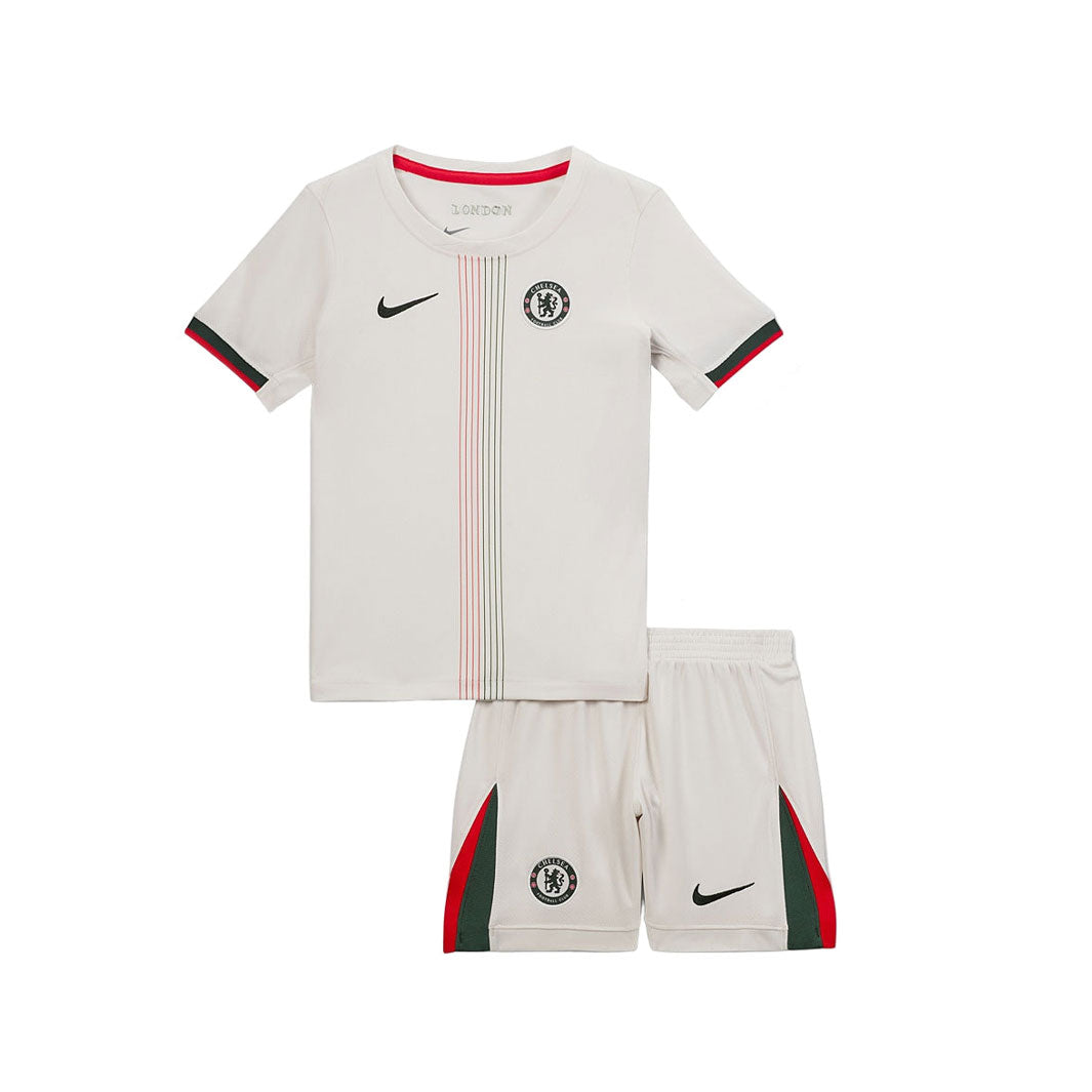 Chelsea Away 25/26 kids kit football outfit official design