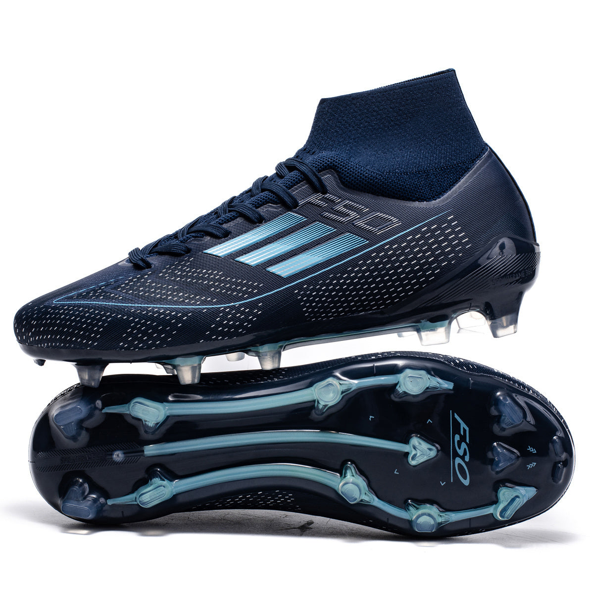 F50 Navy Firm Ground Shoe