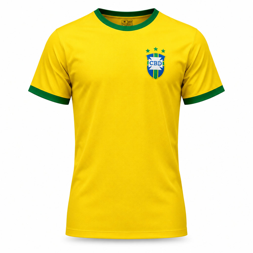 Brazil Home 1970 Retro Jersey