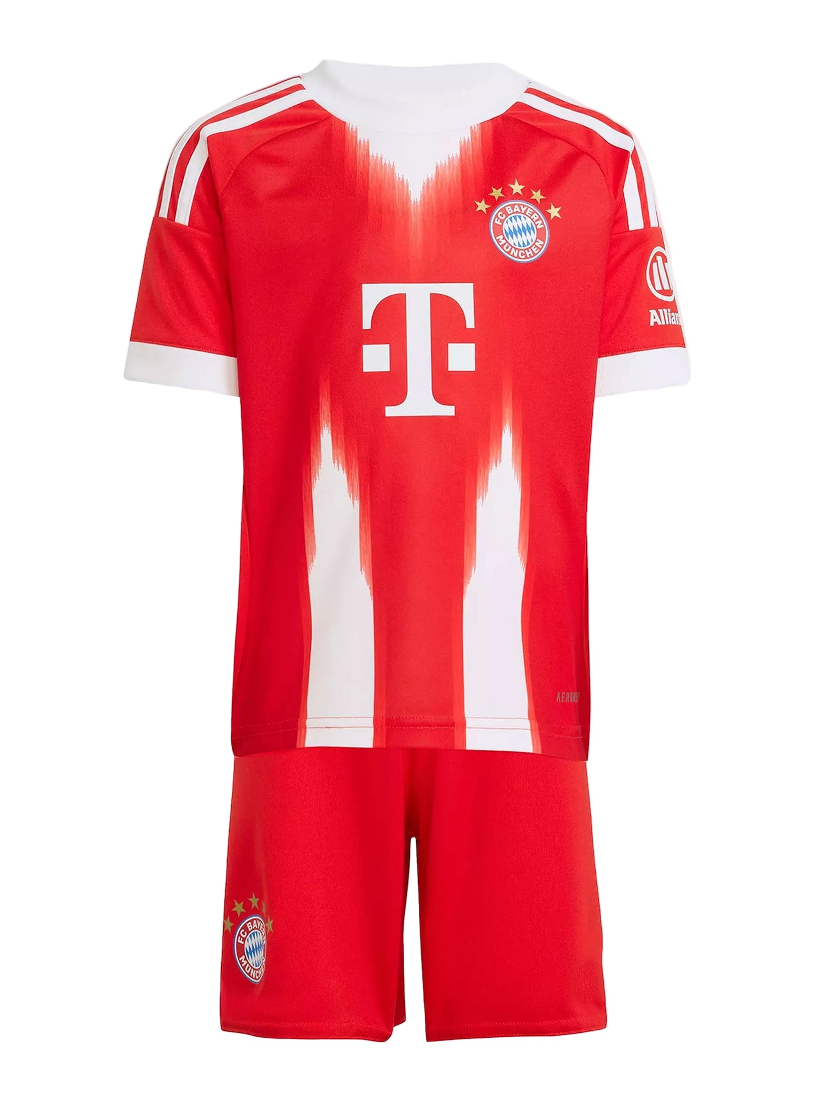 Bayern Munich Home 25/26 kids worn by model