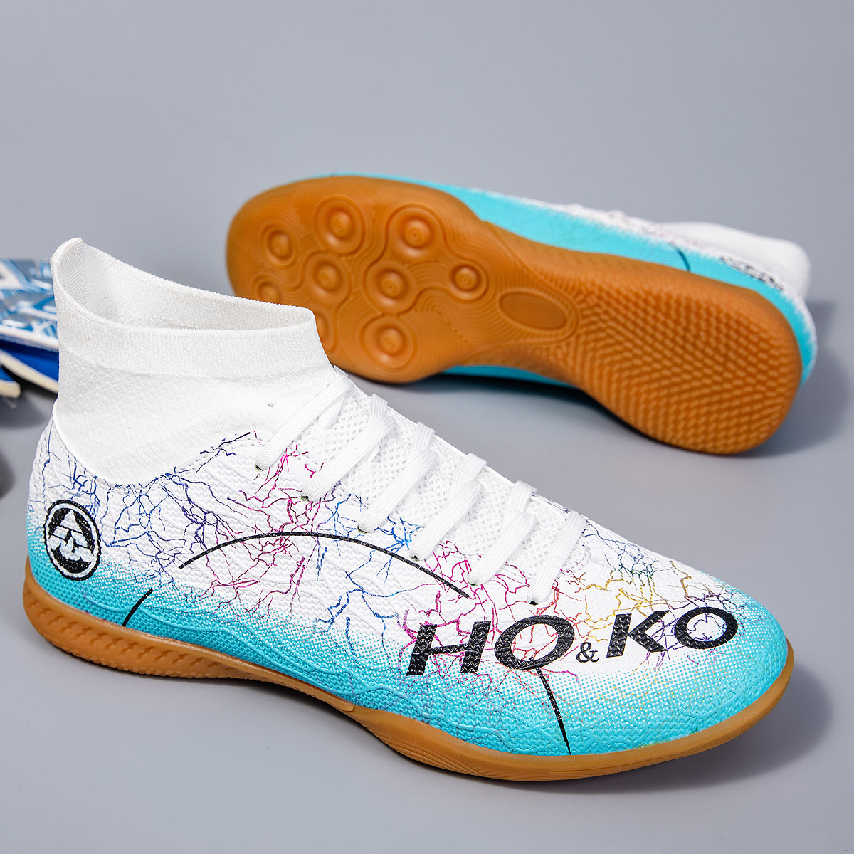 White sports shoes