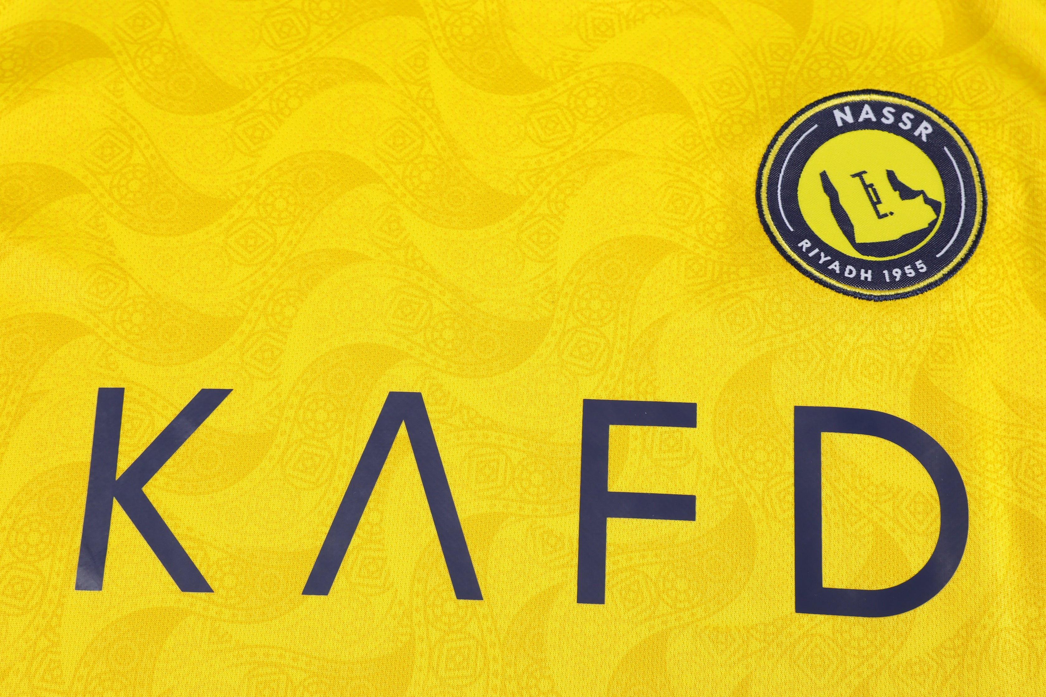 Al Nassr kids kit without logo premium quality
