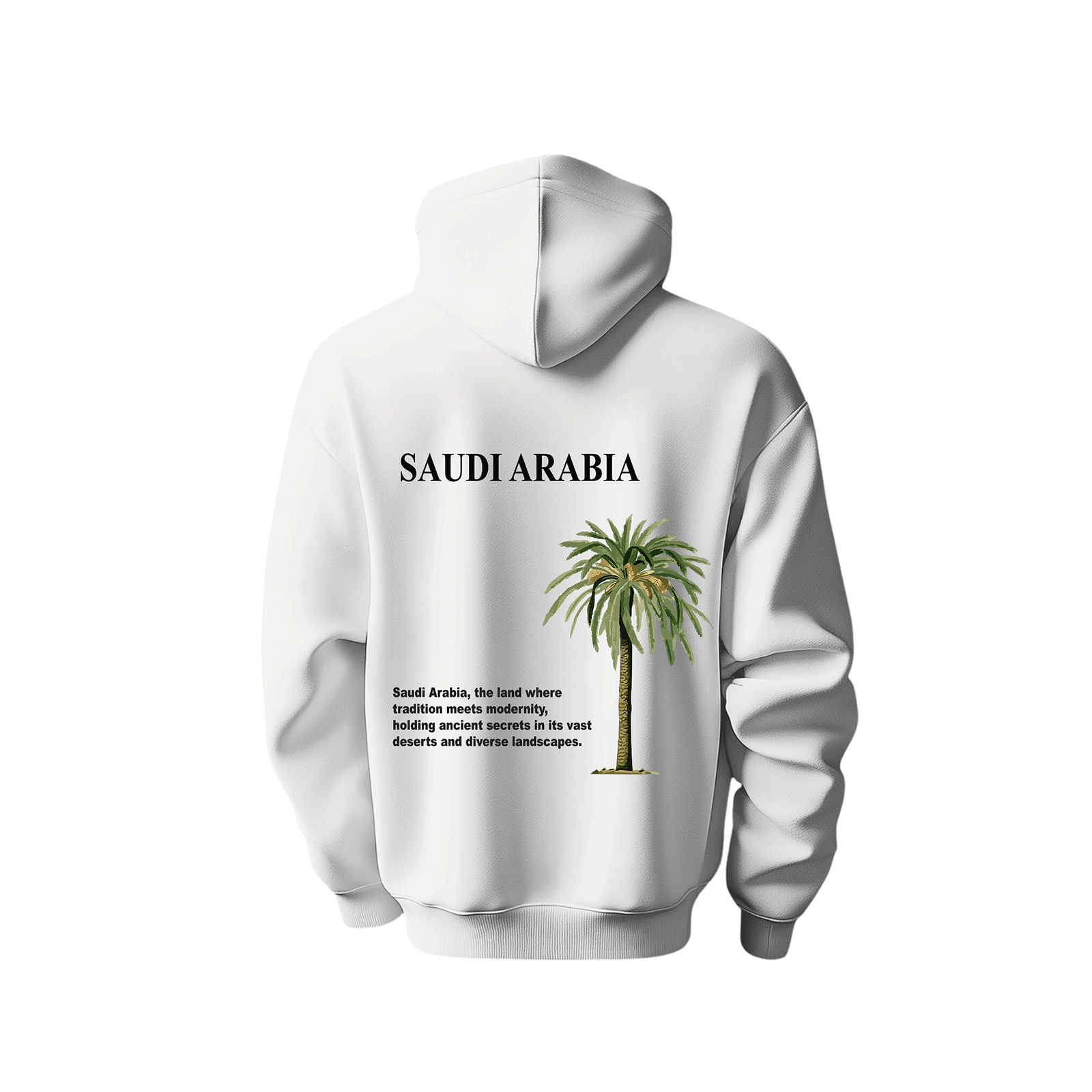 Saudi Oasis Lines Hoodie