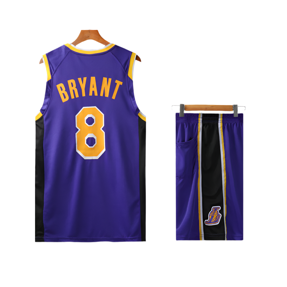 Kobe Bryant Los Angeles Lakers kids basketball jersey shorts and socks