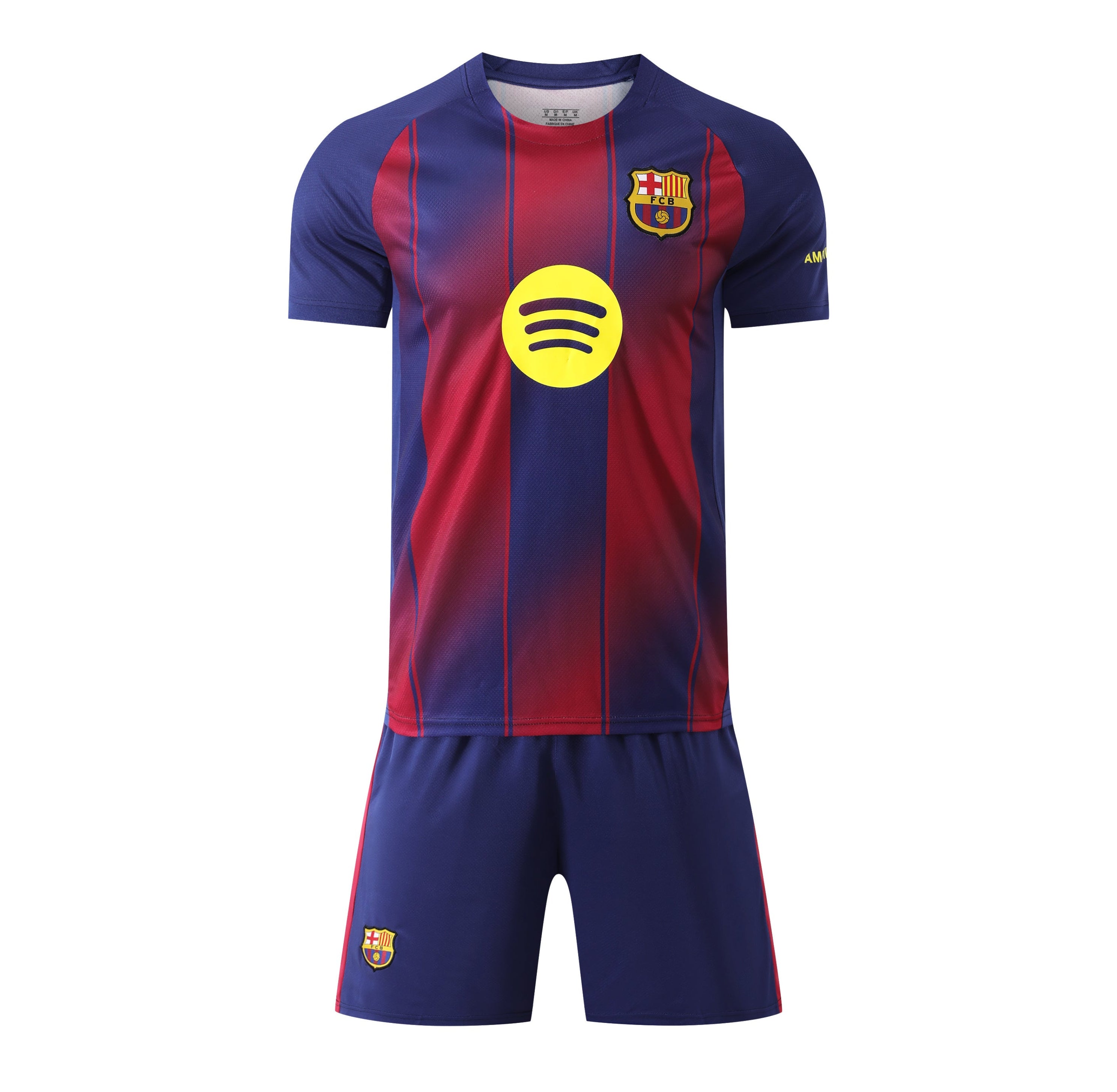 Barcelona Home 25/26 full set football kit official design