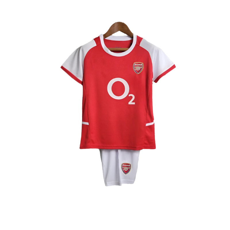 Arsenal Retro Home 02/03 kids kit with socks classic design