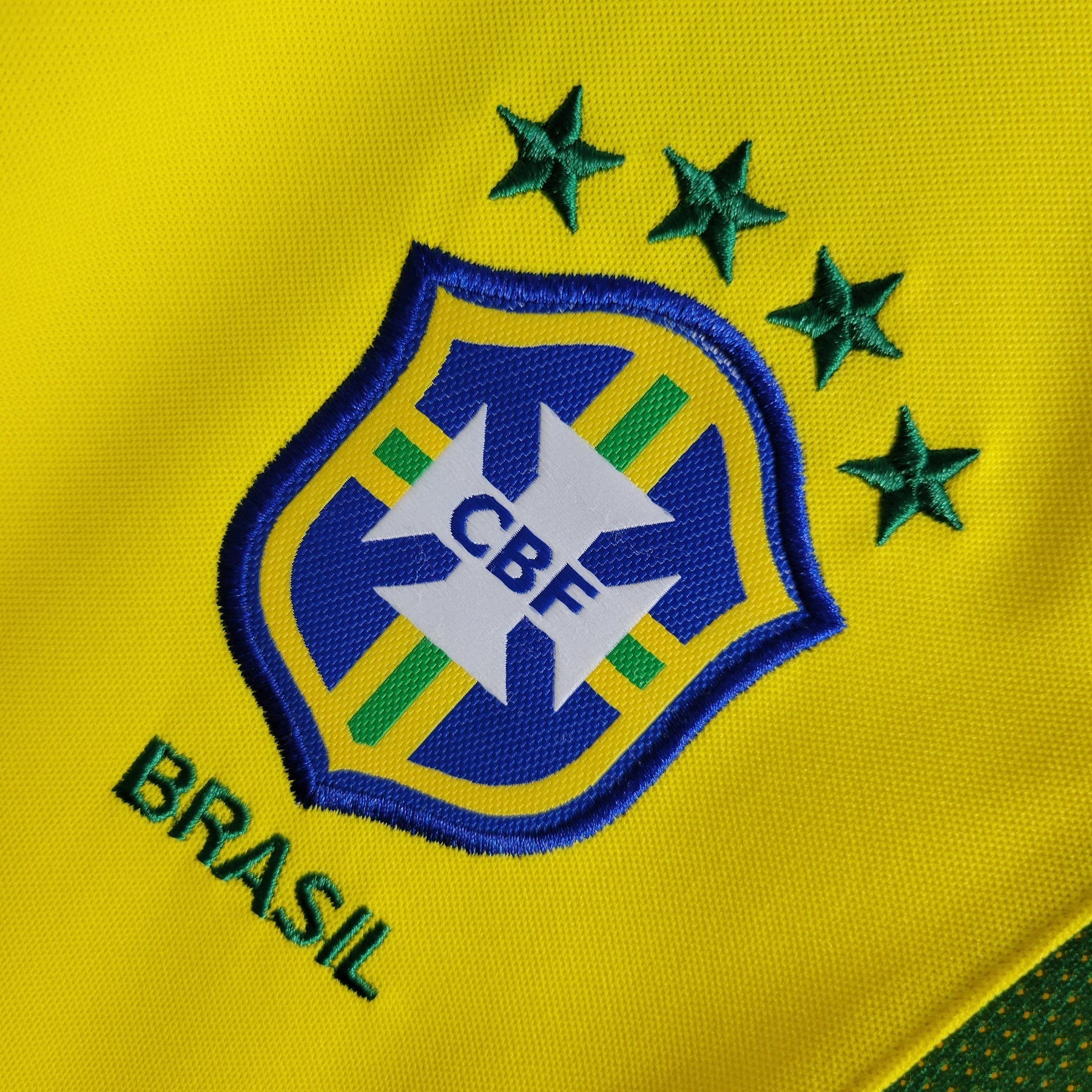 Brazil Home 2002 Retro Jersey