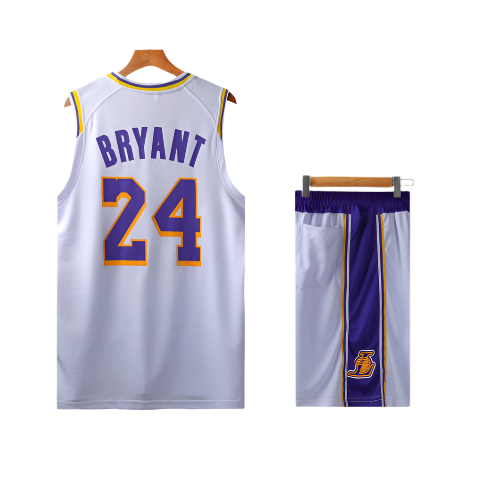 Kobe Bryant Los Angeles Lakers kids basketball jersey shorts and socks