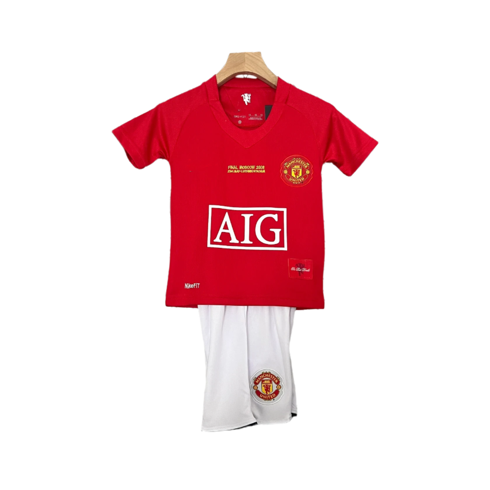 Manchester United Home 07/08 kids kit with socks classic design