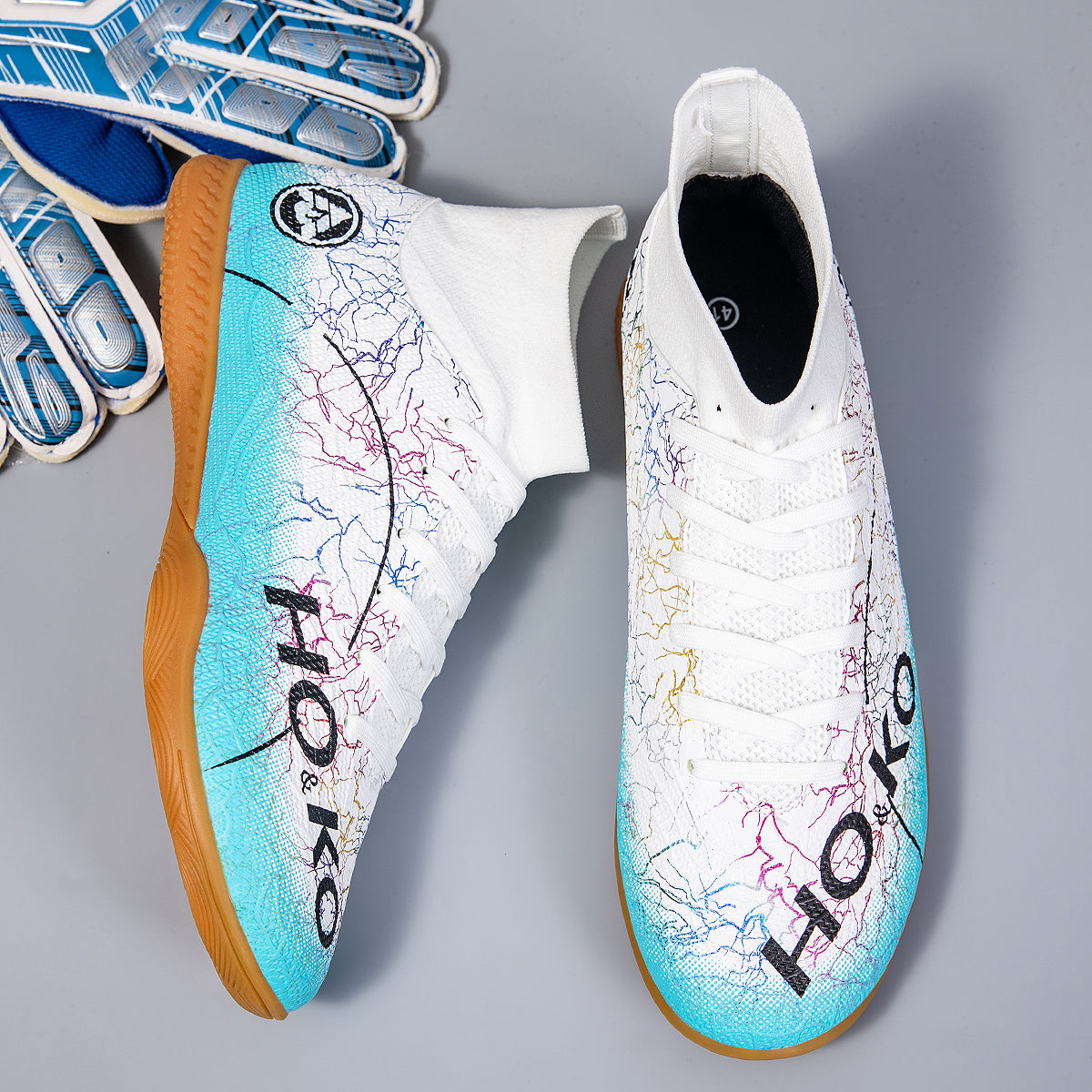 White sports shoes