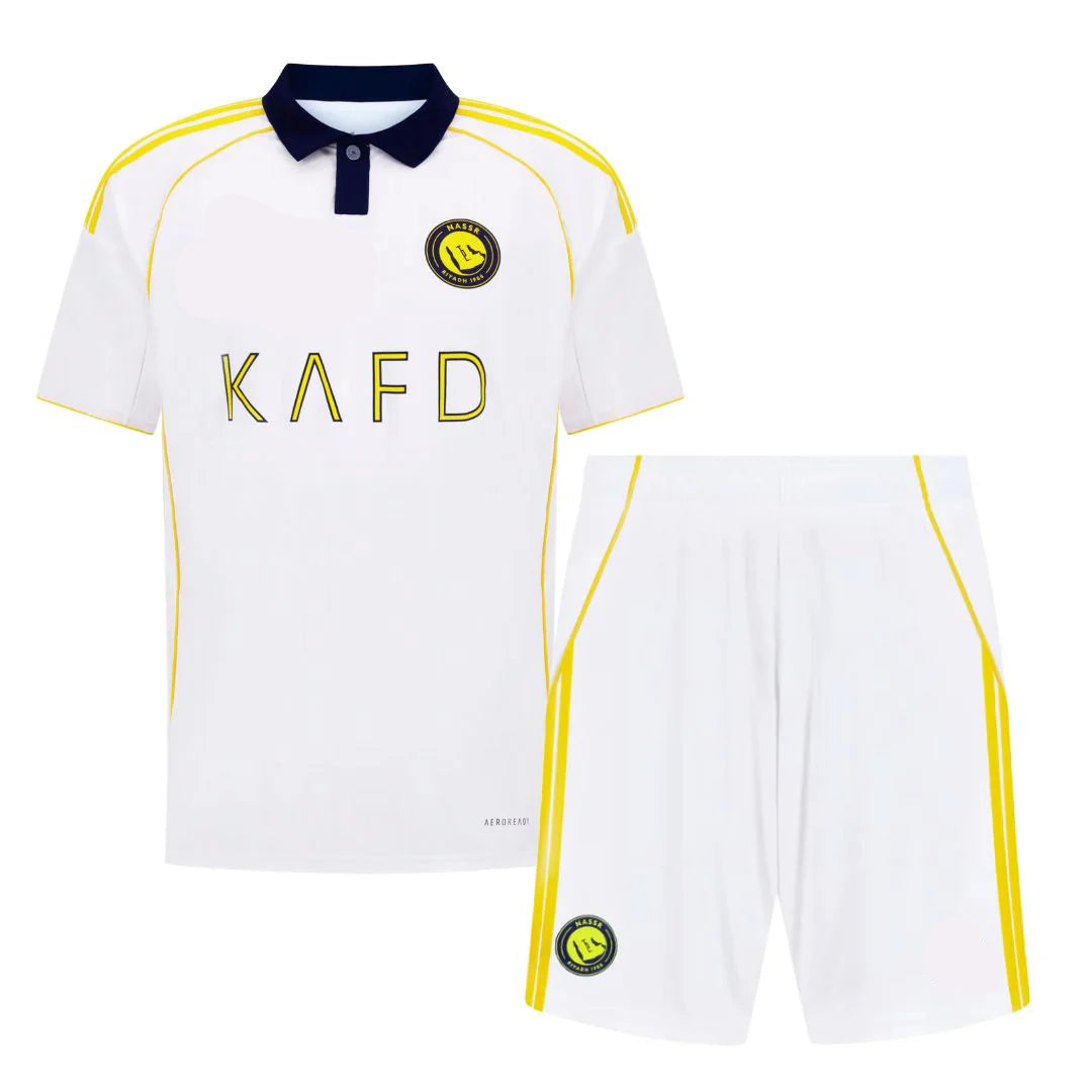 Al Nassr Third 25/26 kids kit premium fabric