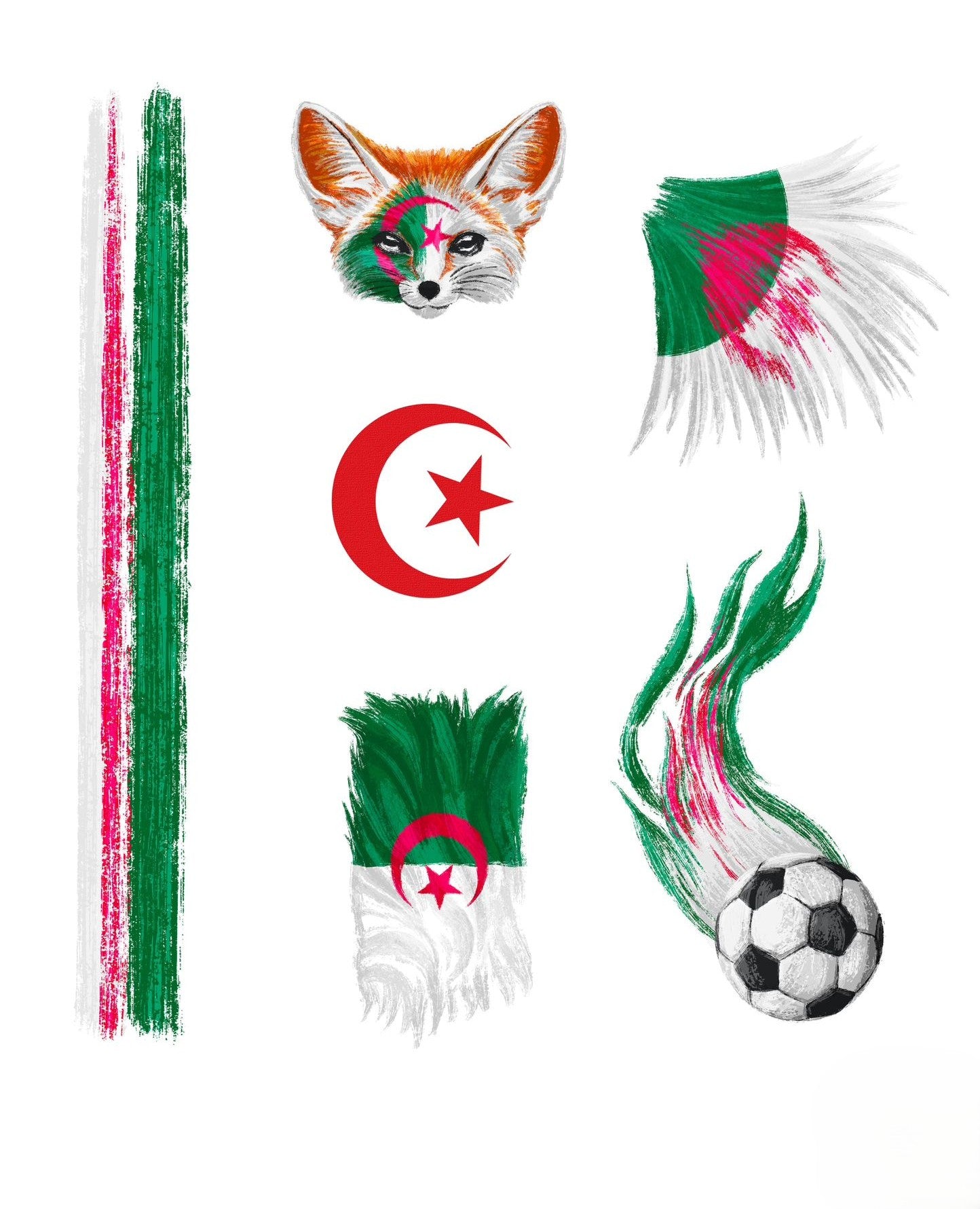 ALGERIA CHEER STICKER