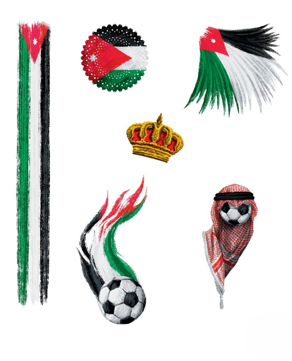 JORDAN CHEER STICKER