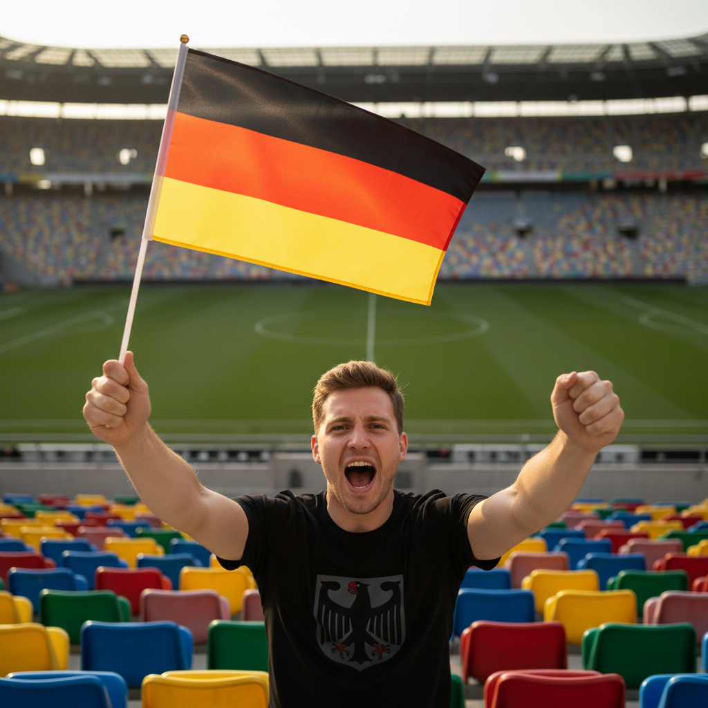 Belgium Handheld Flag