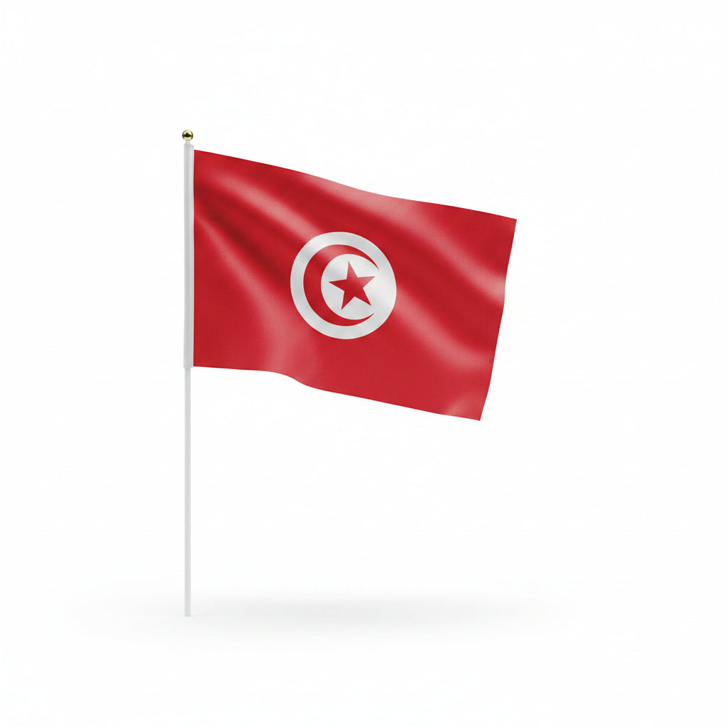 Tunisia Handheld Flag - World Cup 2026 Accessories