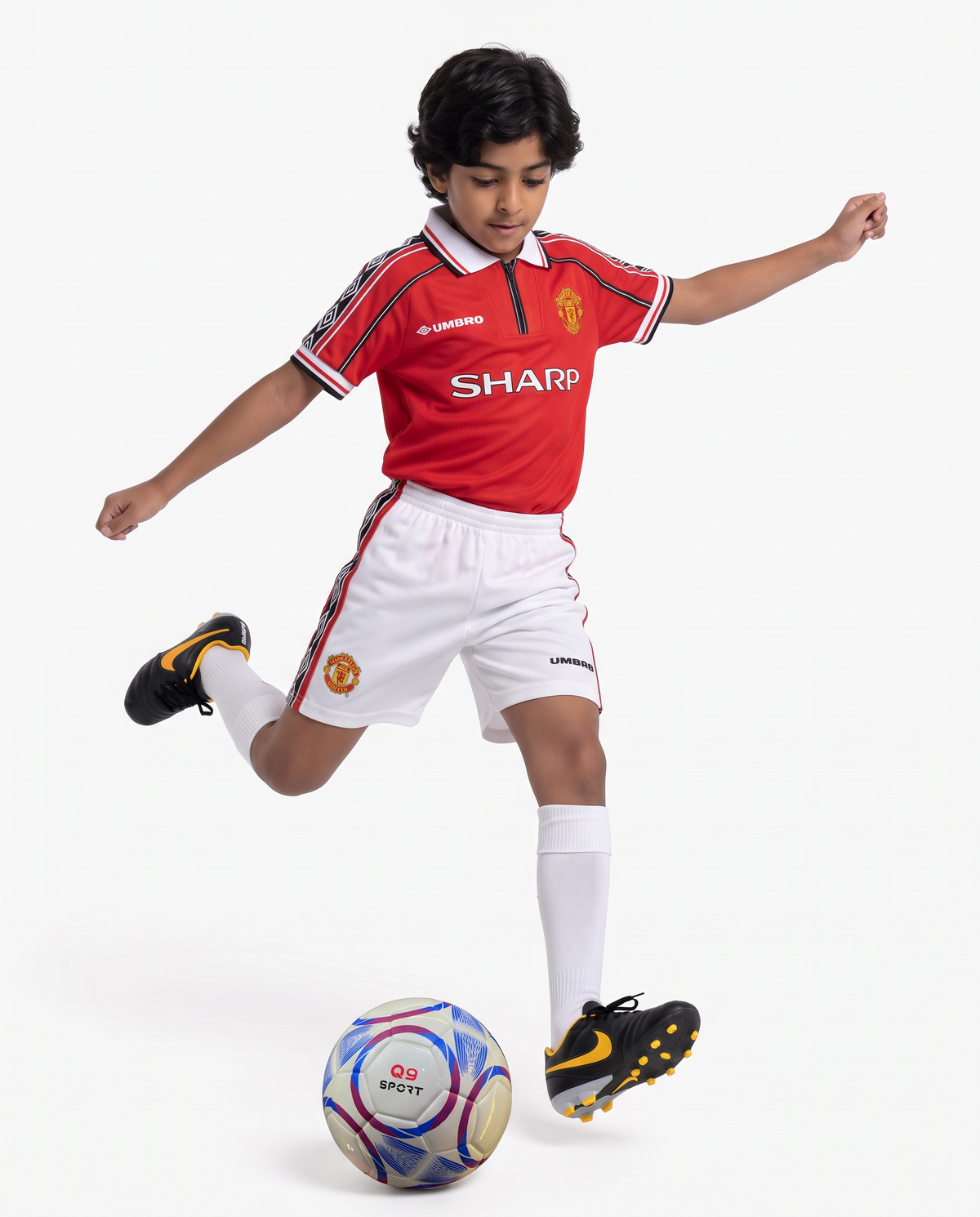 Manchester United Home 98/99 Kids Retro Kit