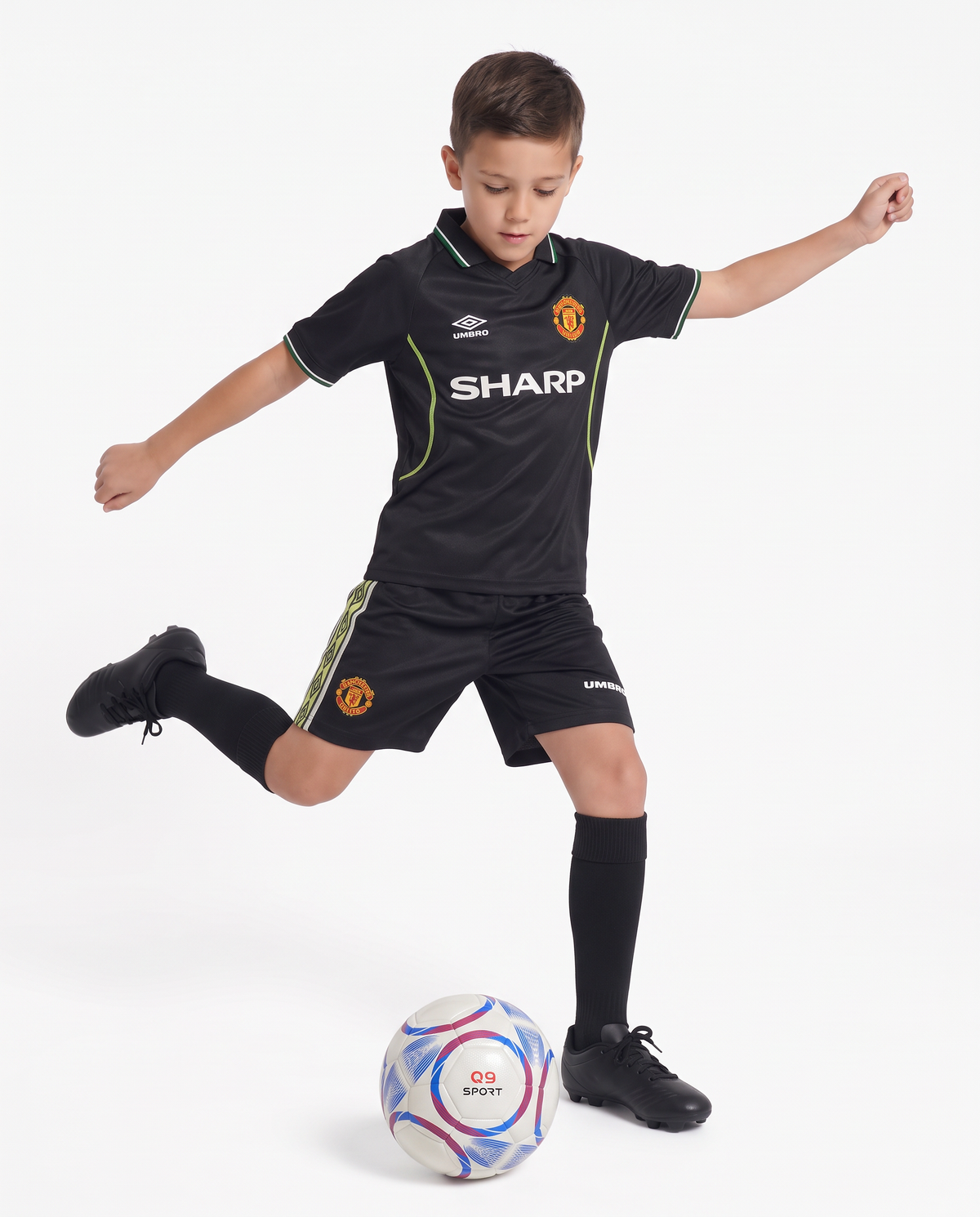 Manchester United Third 98/99 Kids Retro Kit