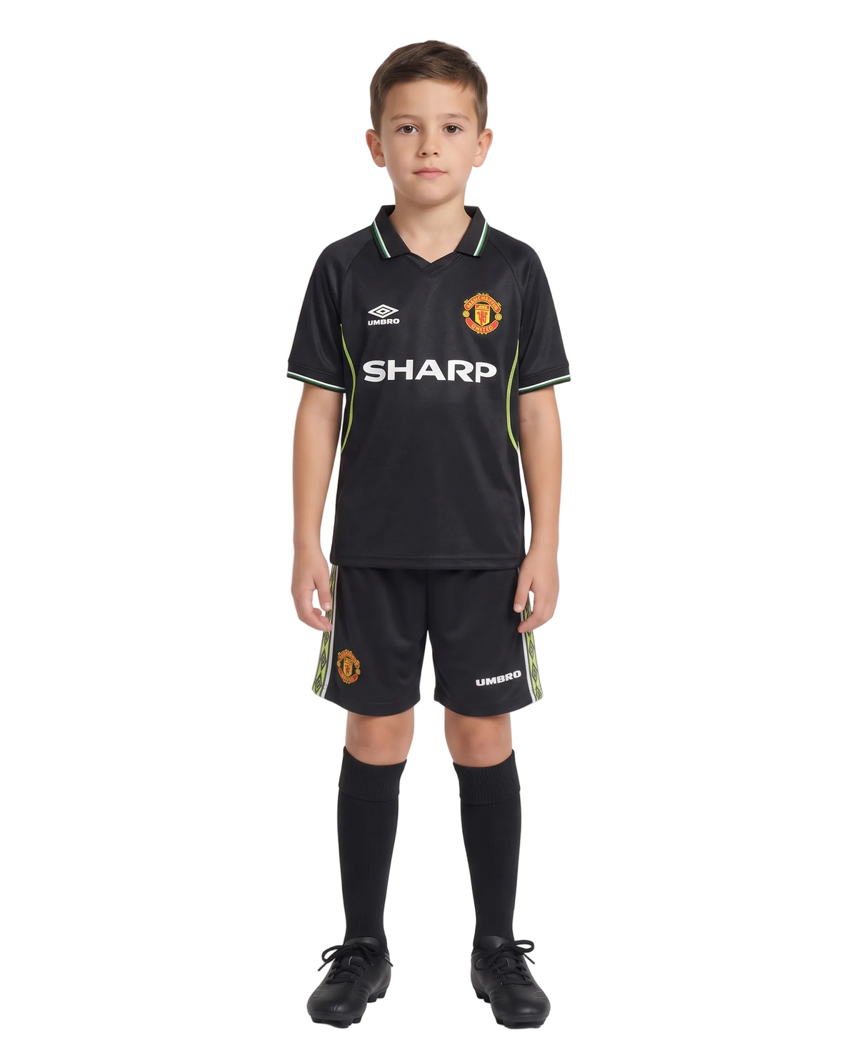 Manchester United Third 98/99 Kids Retro Kit