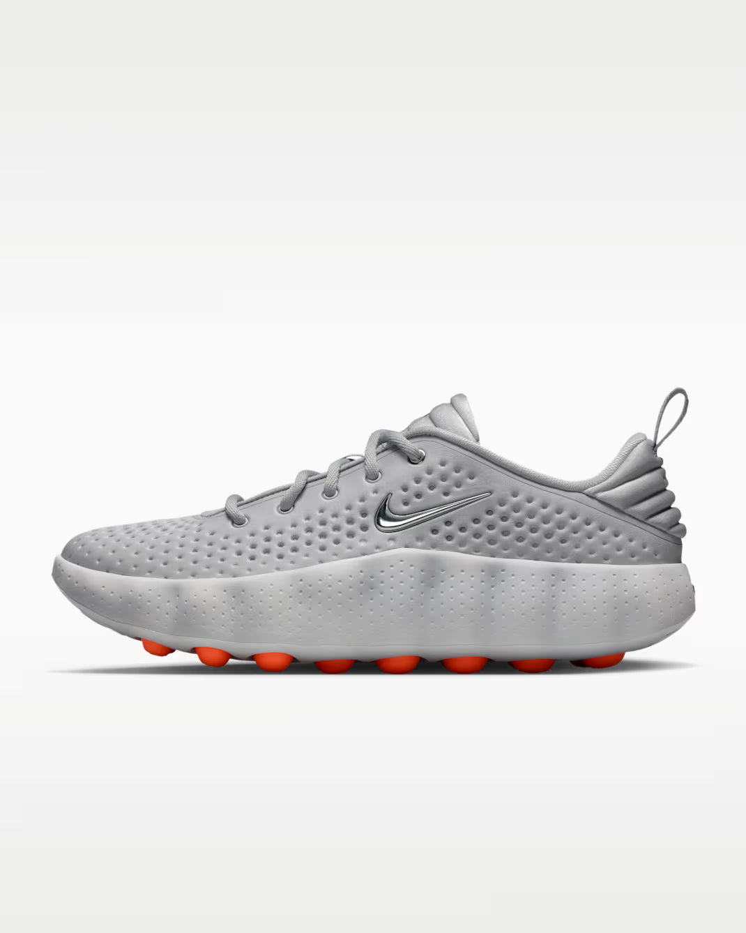 Nike Mind 002 Grey Pregame Shoes — Front View