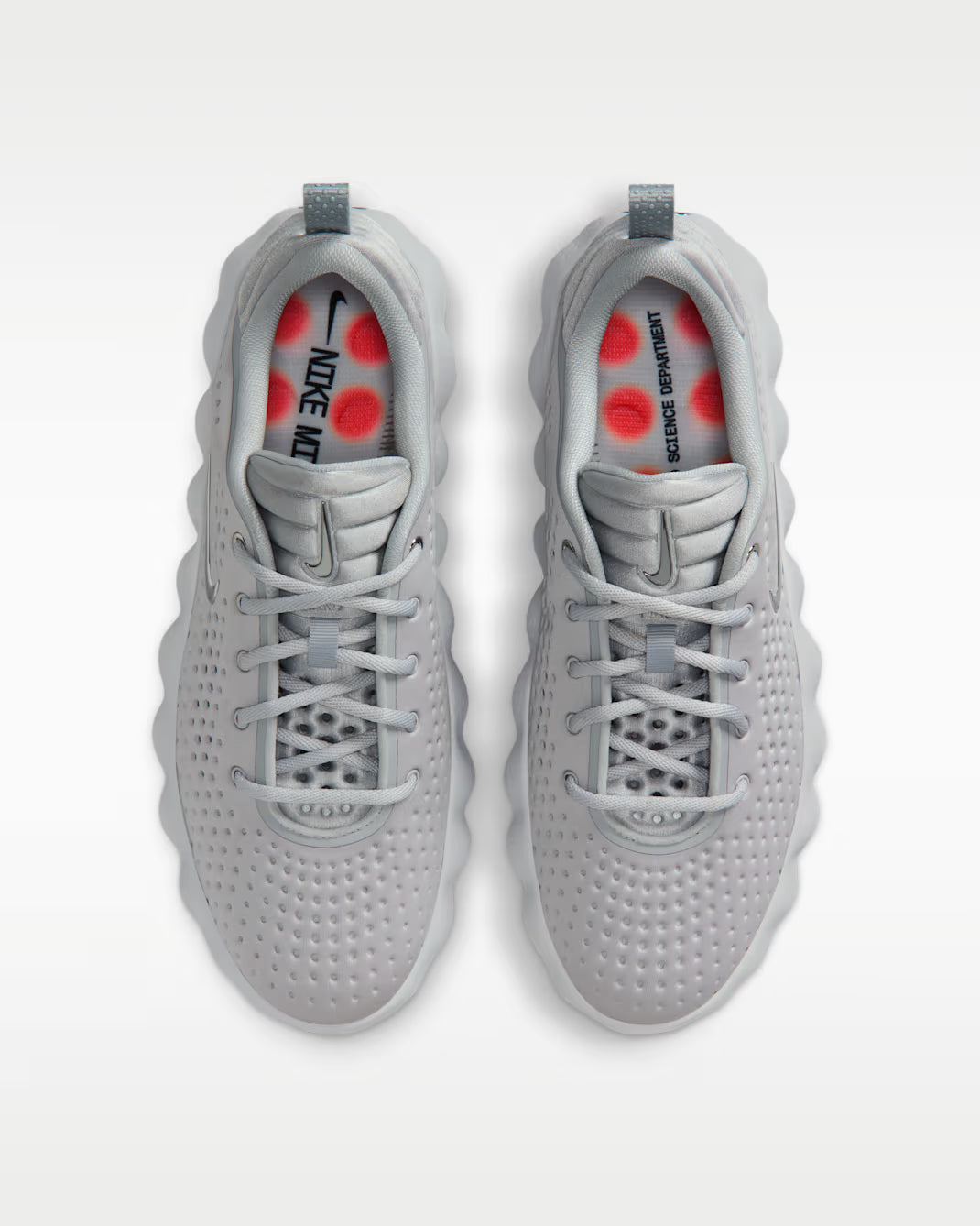 Nike Mind 002 Grey — Heel and Pull Tab Detail