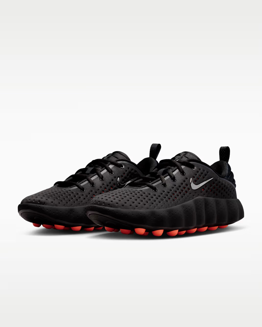 Nike Mind 002 Black — Knit Upper Close-Up