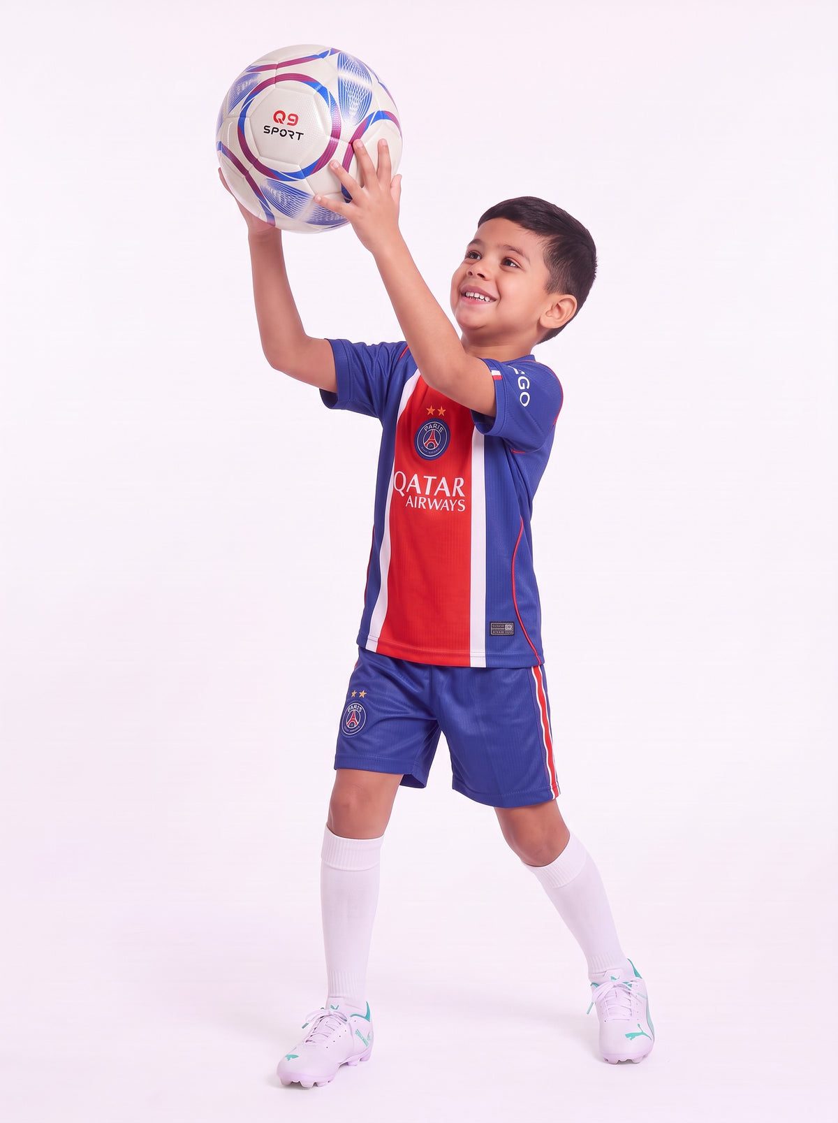 PSG Home 26/27 Kids Kit