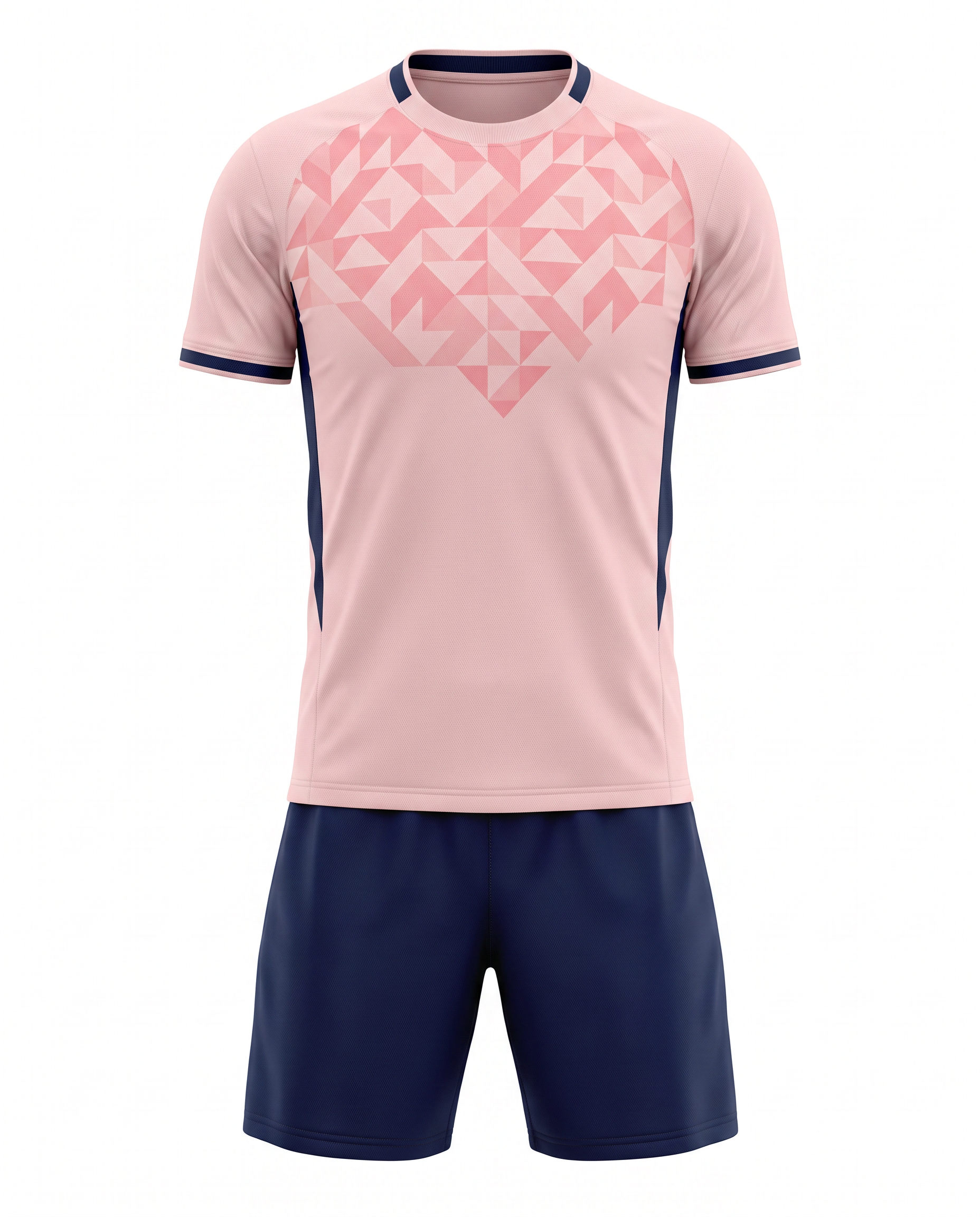 Pink Adult Full Set (T-Shirt + Shorts) by Q9 Sport – product image 1