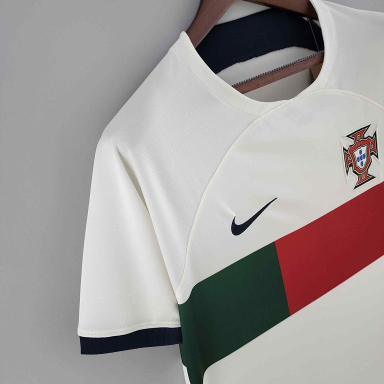Portugal Away 22/23 fan edition football jersey match style design
