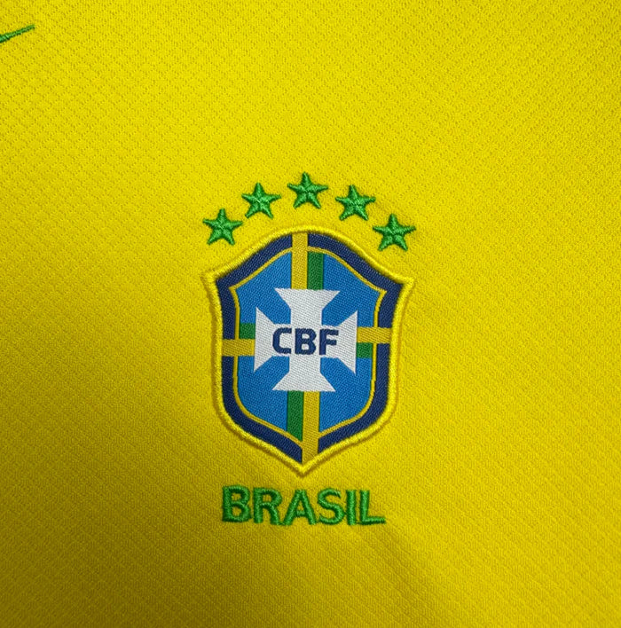 Brazil Home 25/26 kids kit complete football outfit