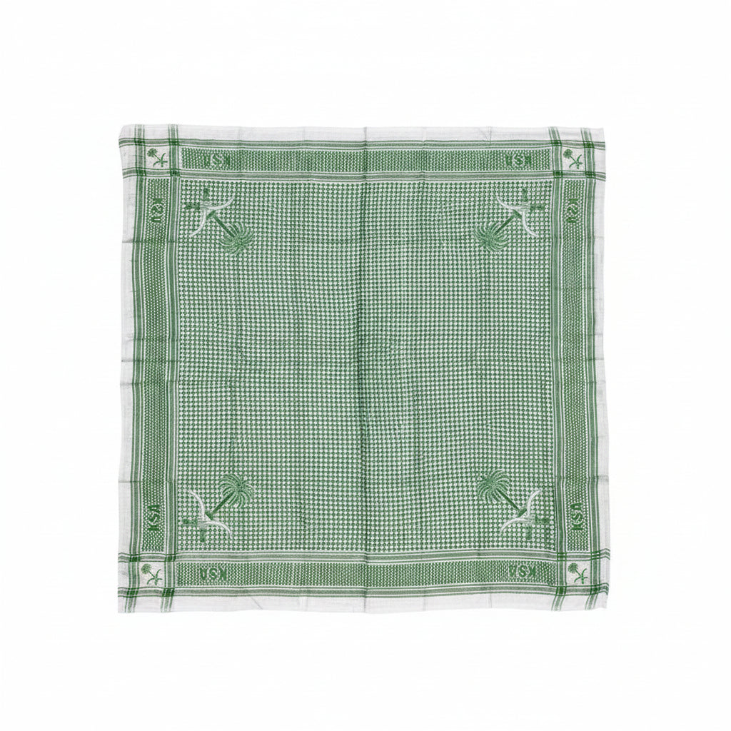 Green Khaliji Scarf - Q9 Sport World Cup Accessories