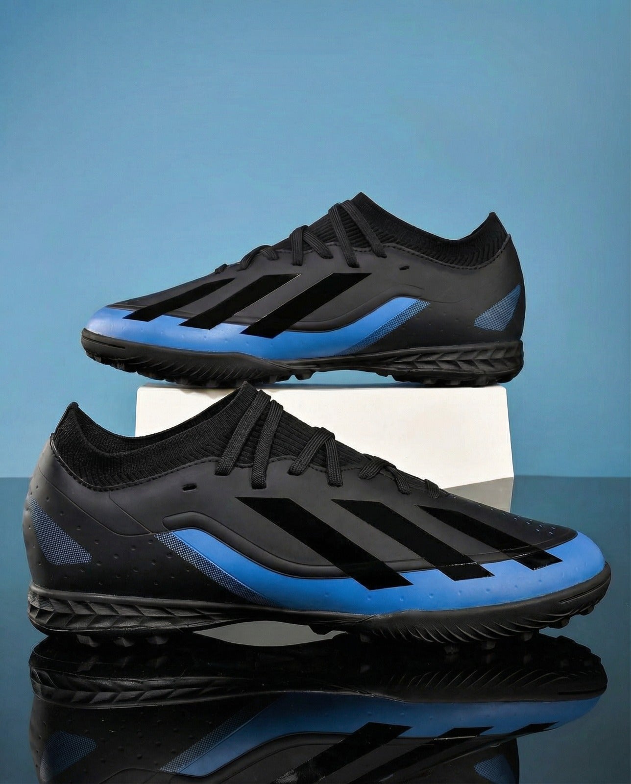 Vortex Pro turf football shoe front view