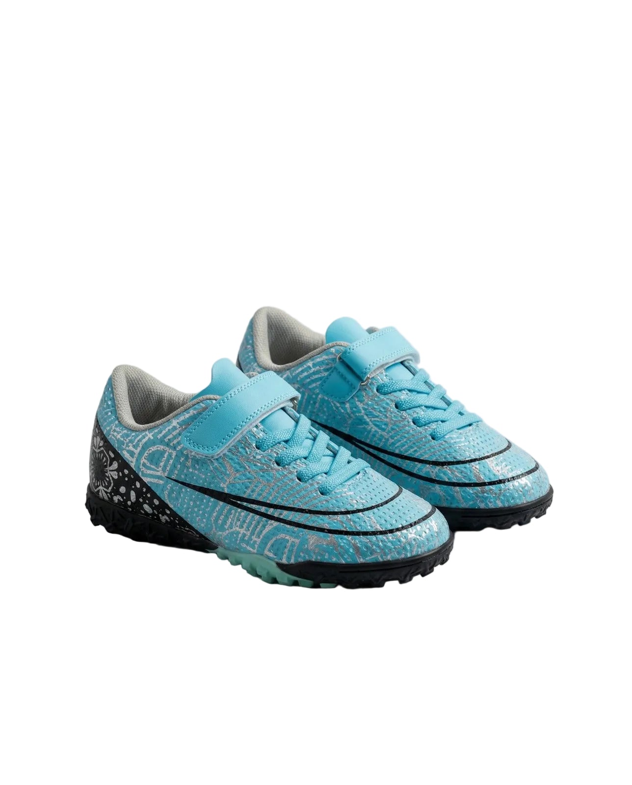 Aqua Blast junior turf football shoe front view