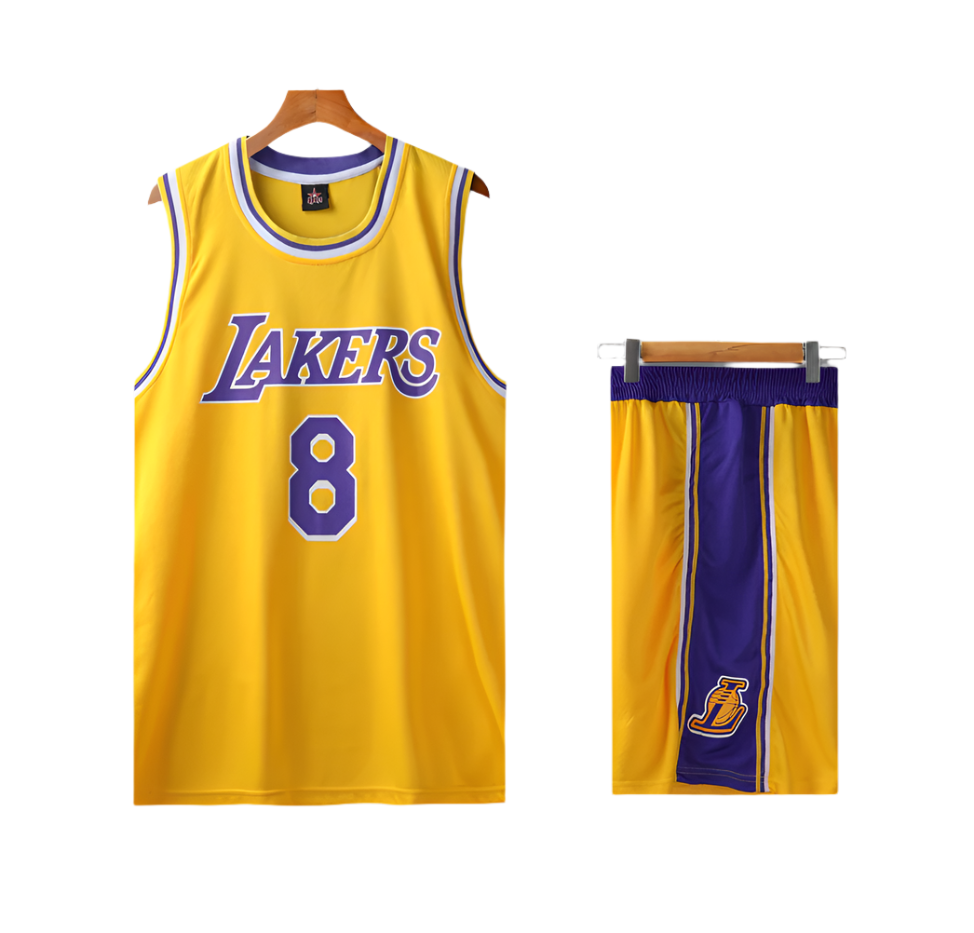 Los Angeles Lakers kids basketball set premium quality at Q9 Sport