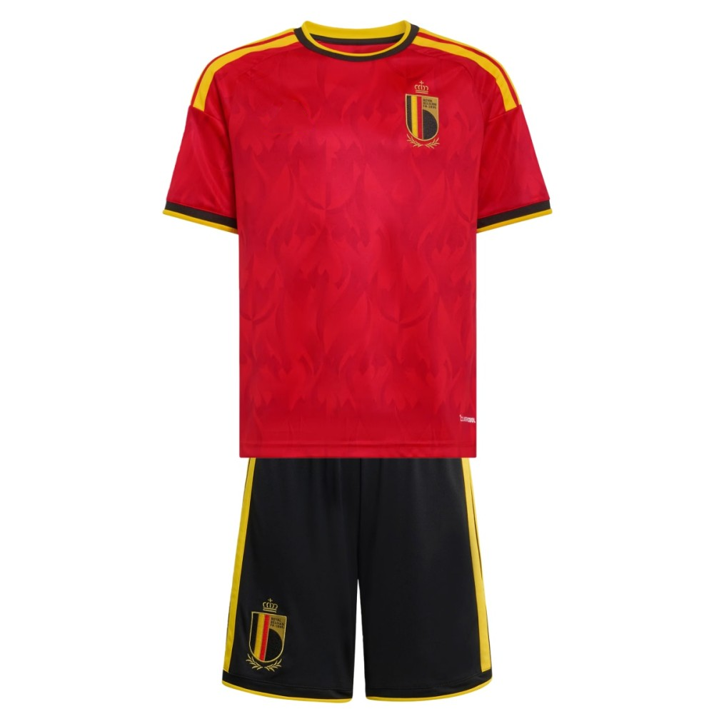 Belgium Home 25/26 kids kit football outfit official design