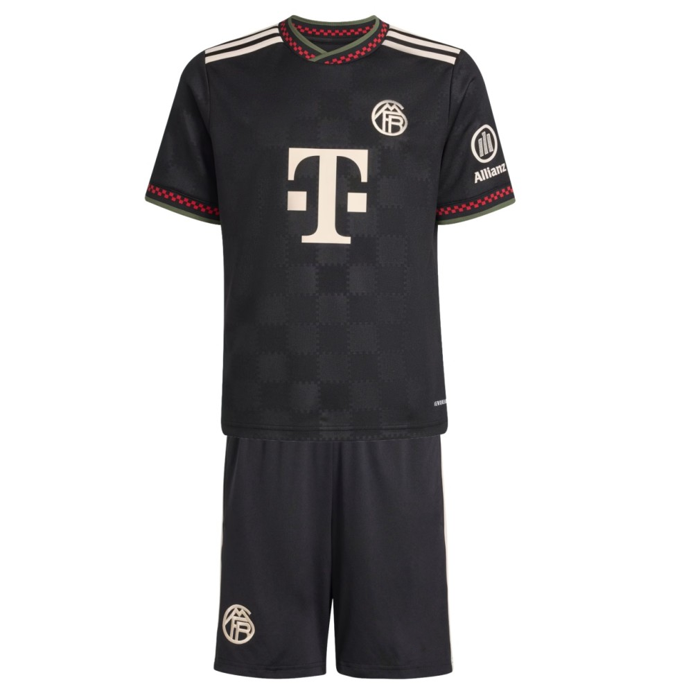 Bayern Munich Third 25/26 kids football kit official design