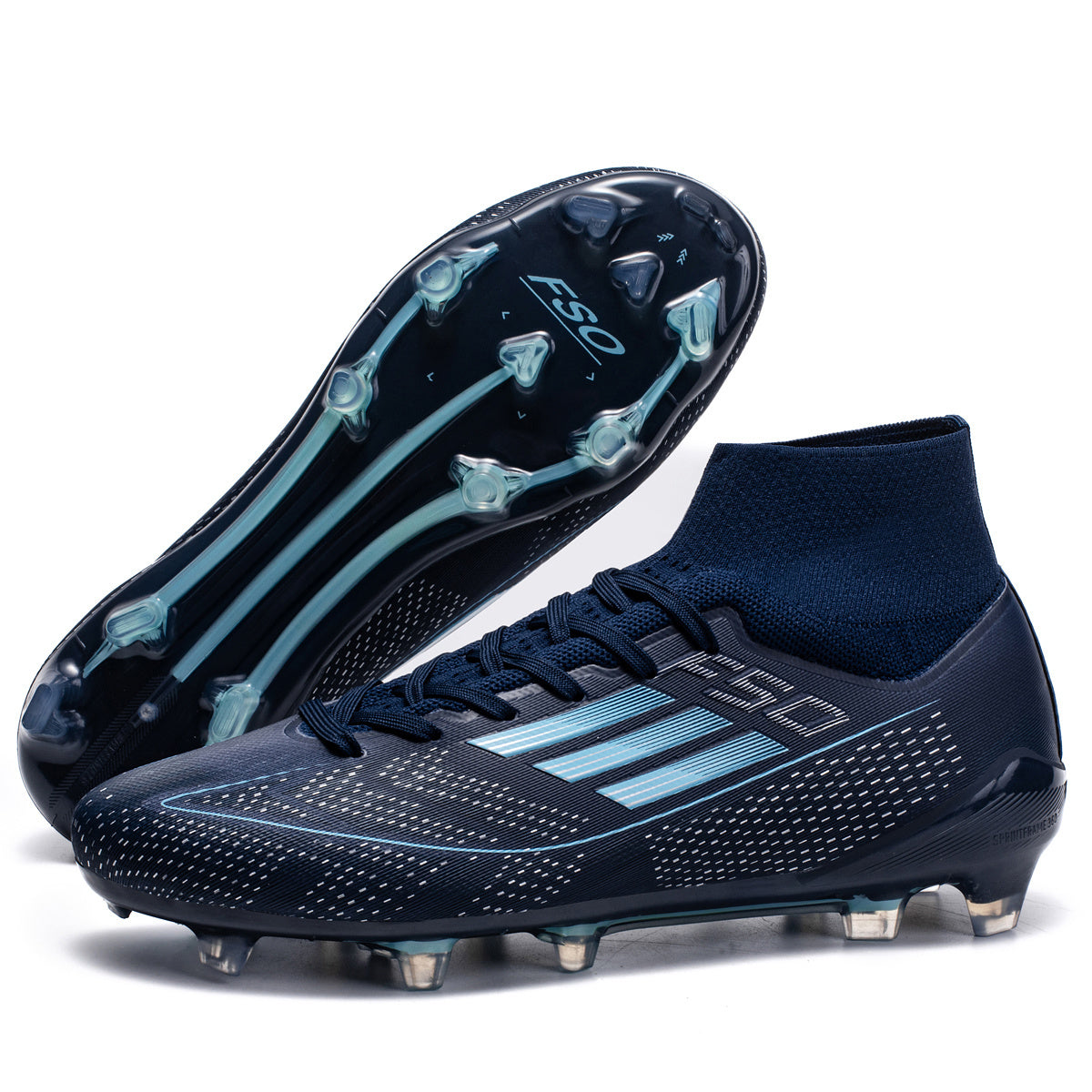 F50 Navy Firm Ground Shoe