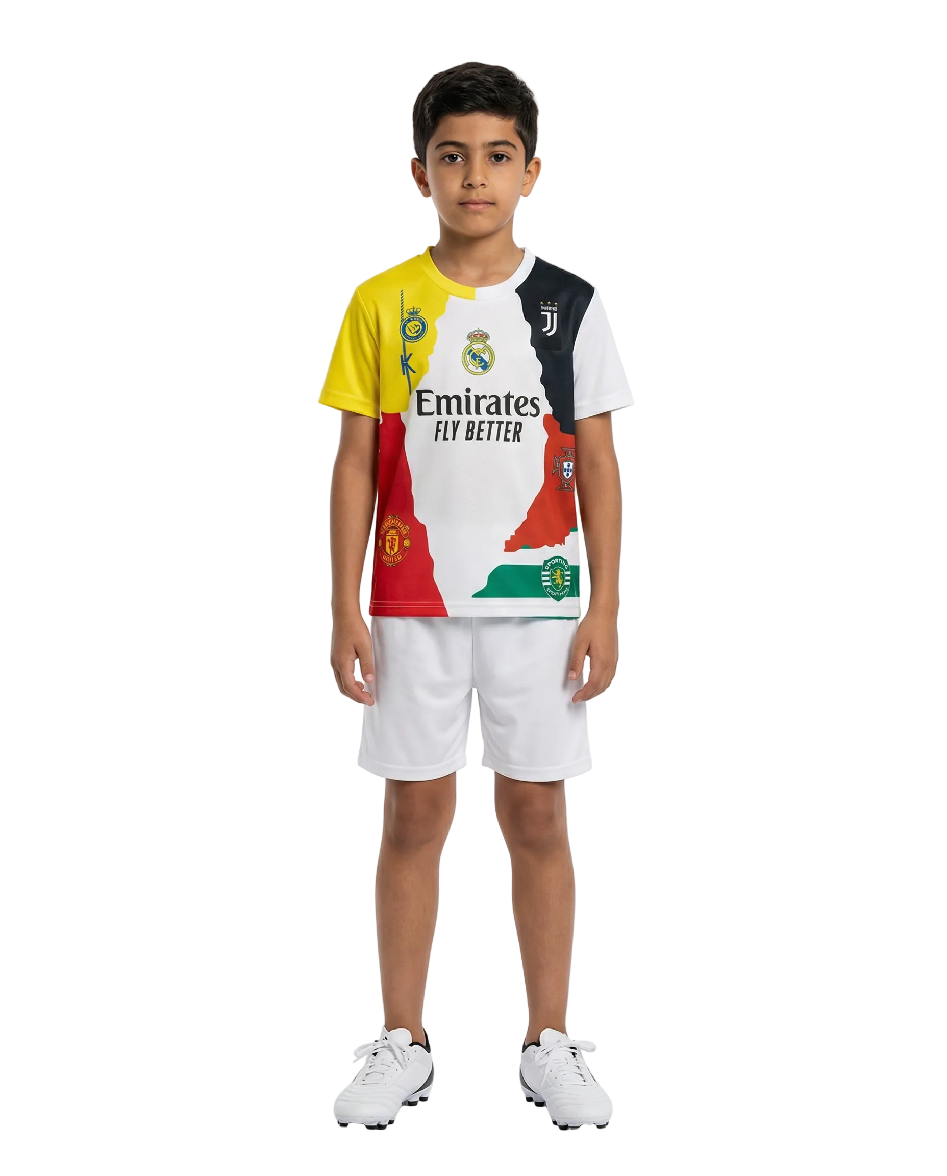 CR7 All Teams Kids Kit with Socks