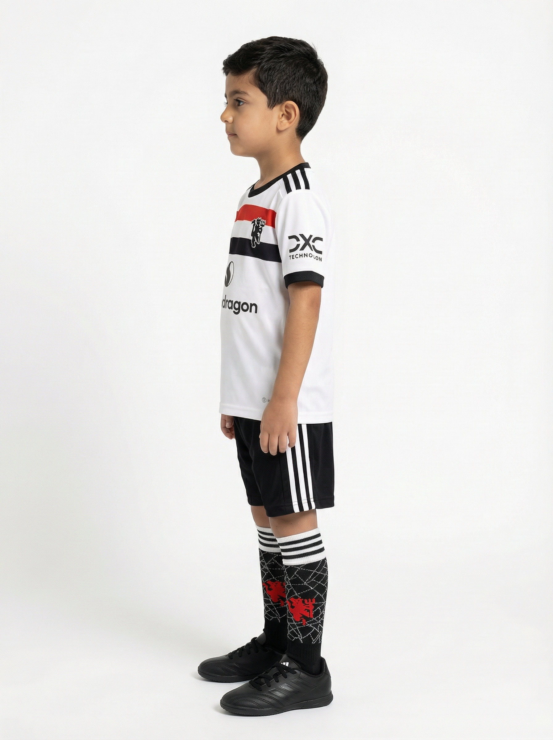 Manchester United Third 24/25 Kids Kit with Socks | Without Logo