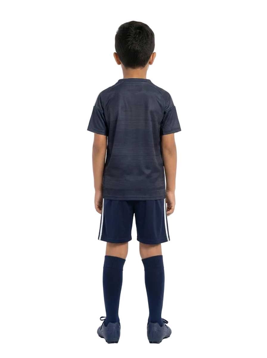 Real Madrid Away 25/26 kids complete football outfit