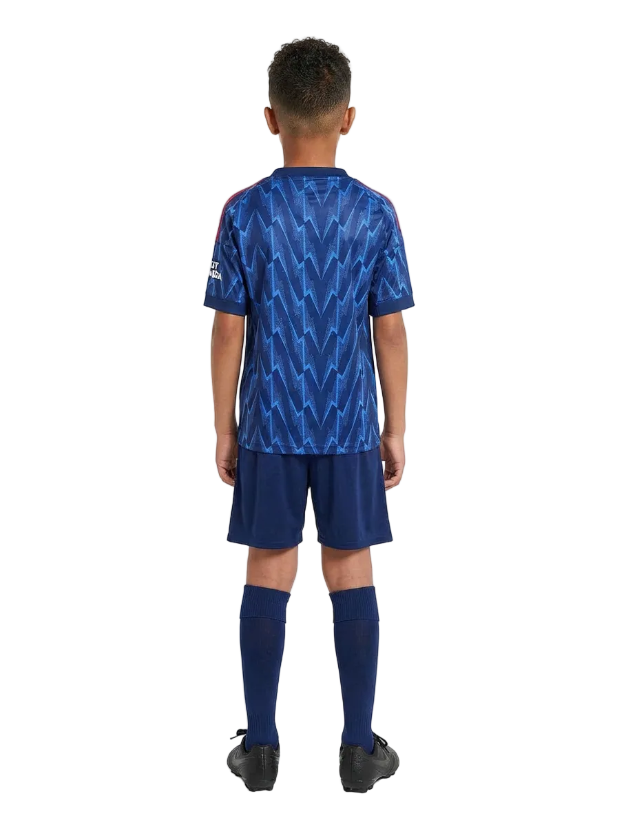 Arsenal Away 25/26 kids complete football outfit