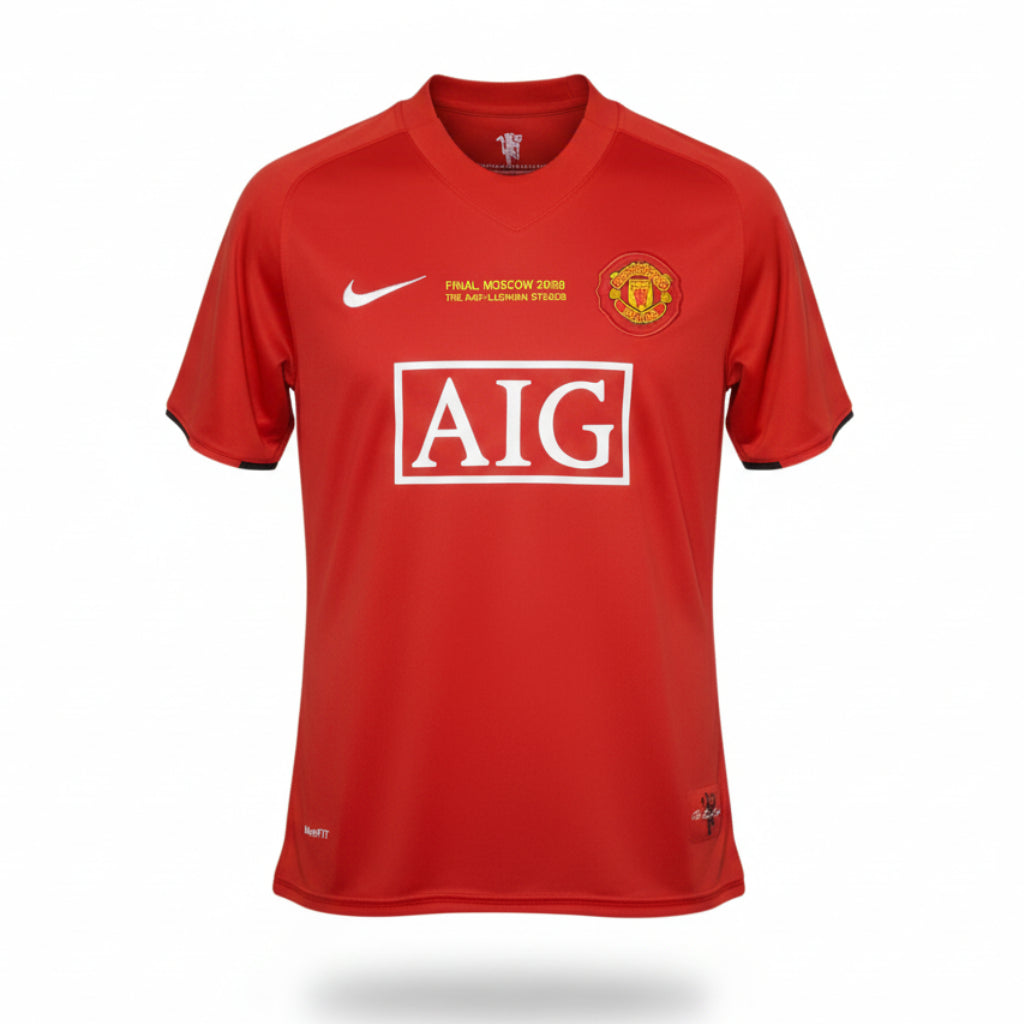 Manchester United Home 07/08 retro football jersey iconic style