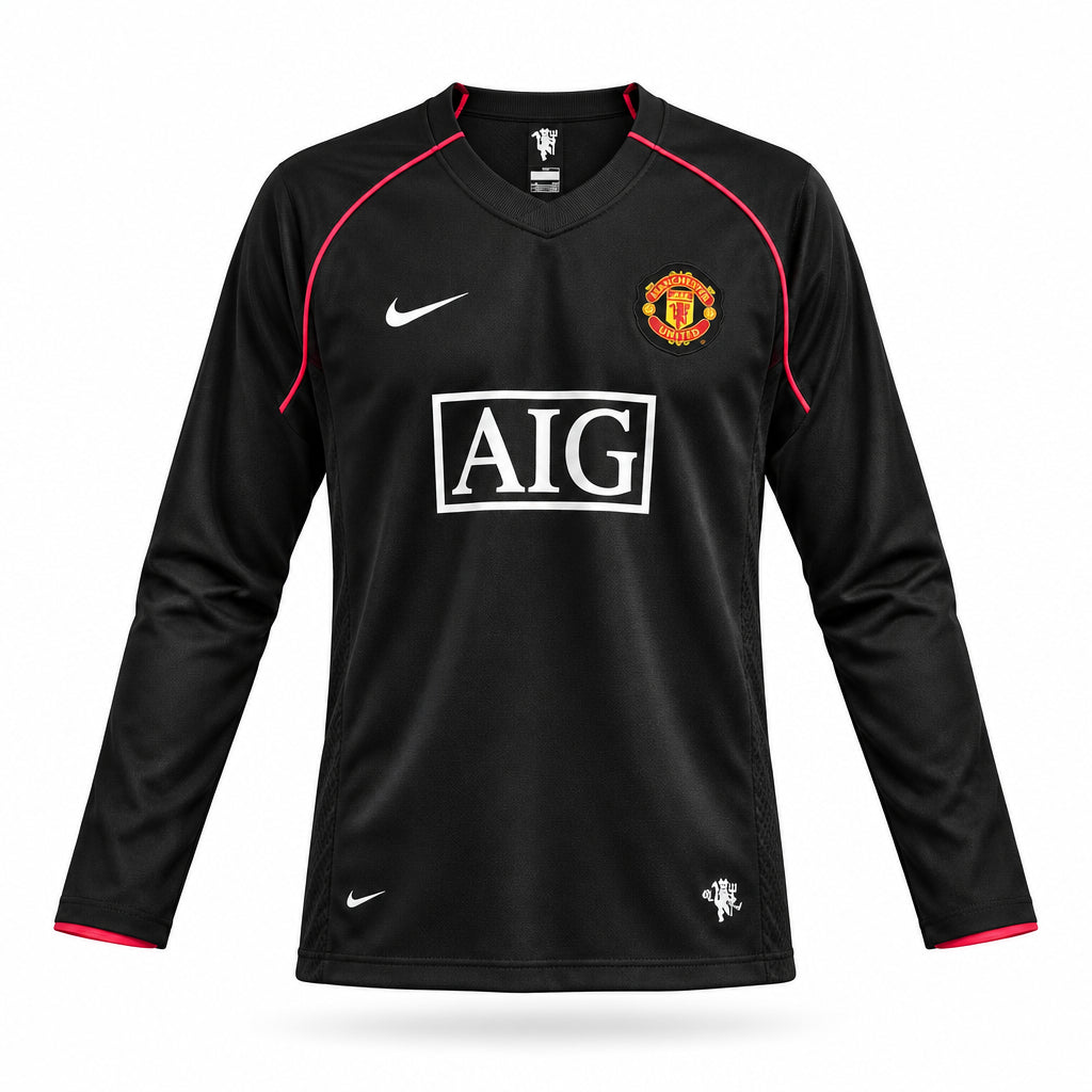 Man Utd Away 07/08 Long Sleeve Retro Jersey | Q9 Sport Qatar