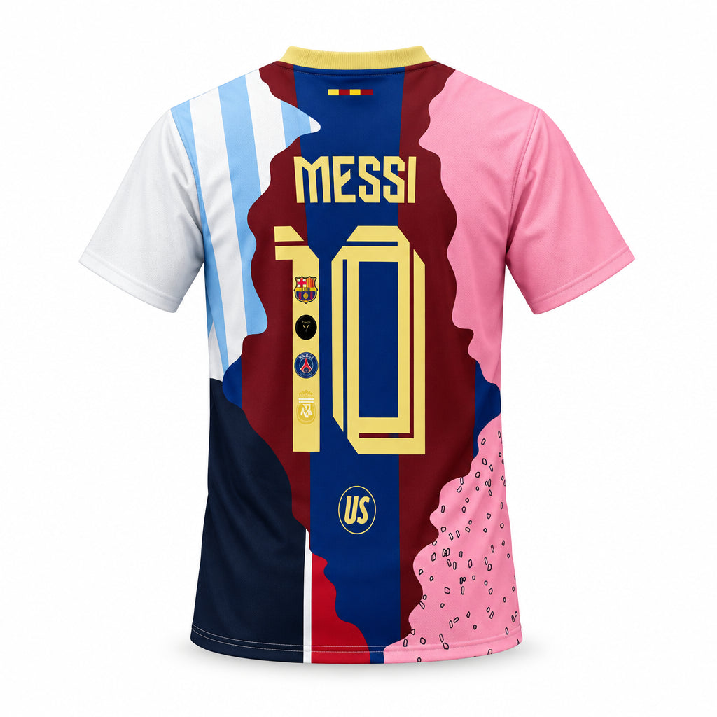 Messi all teams football jersey premium quality