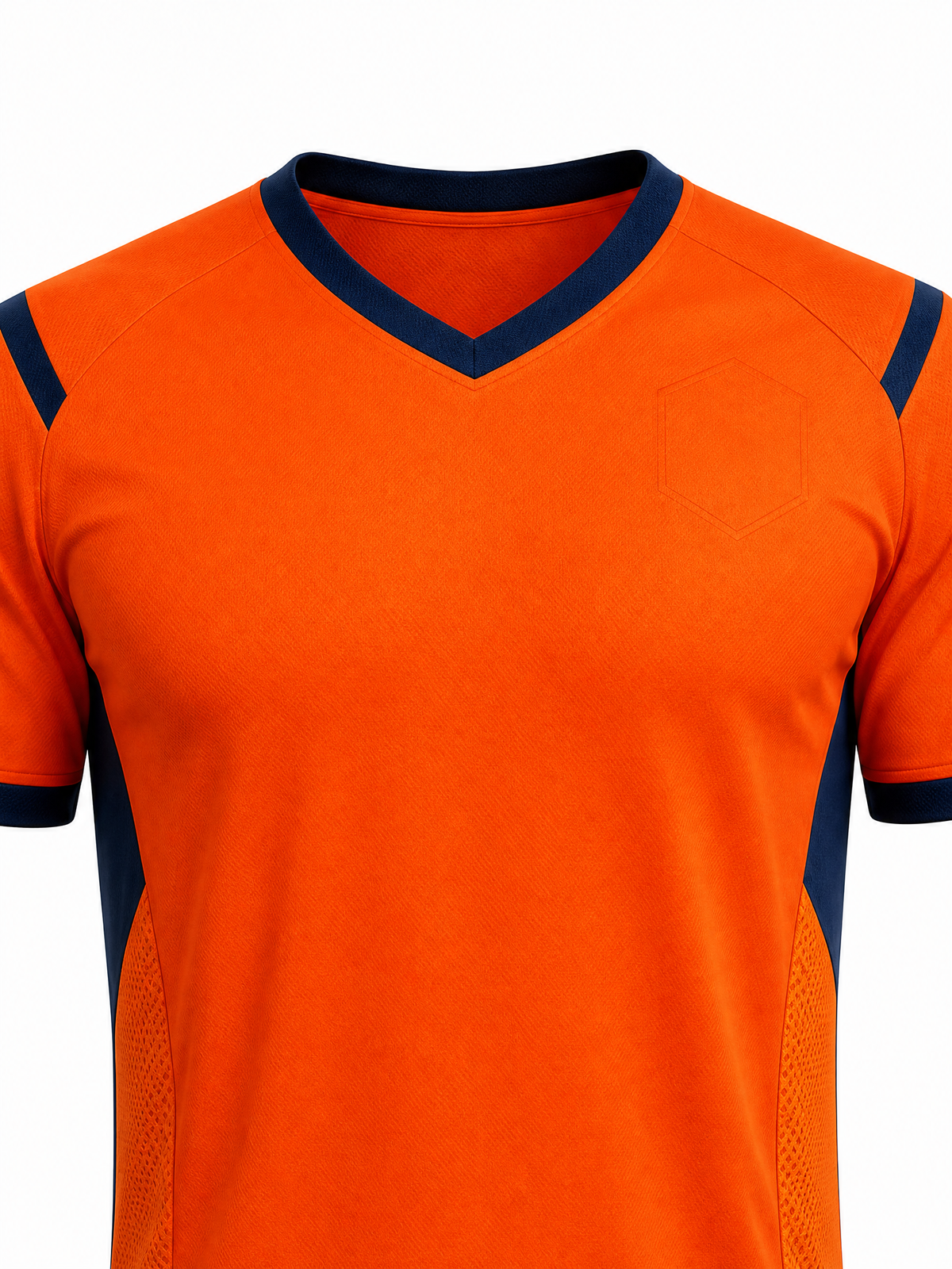 Orange & Navy Adult Full Set (T-Shirt + Shorts)