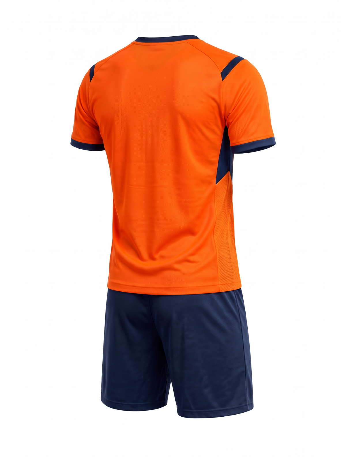 Orange & Navy Adult Full Set (T-Shirt + Shorts)