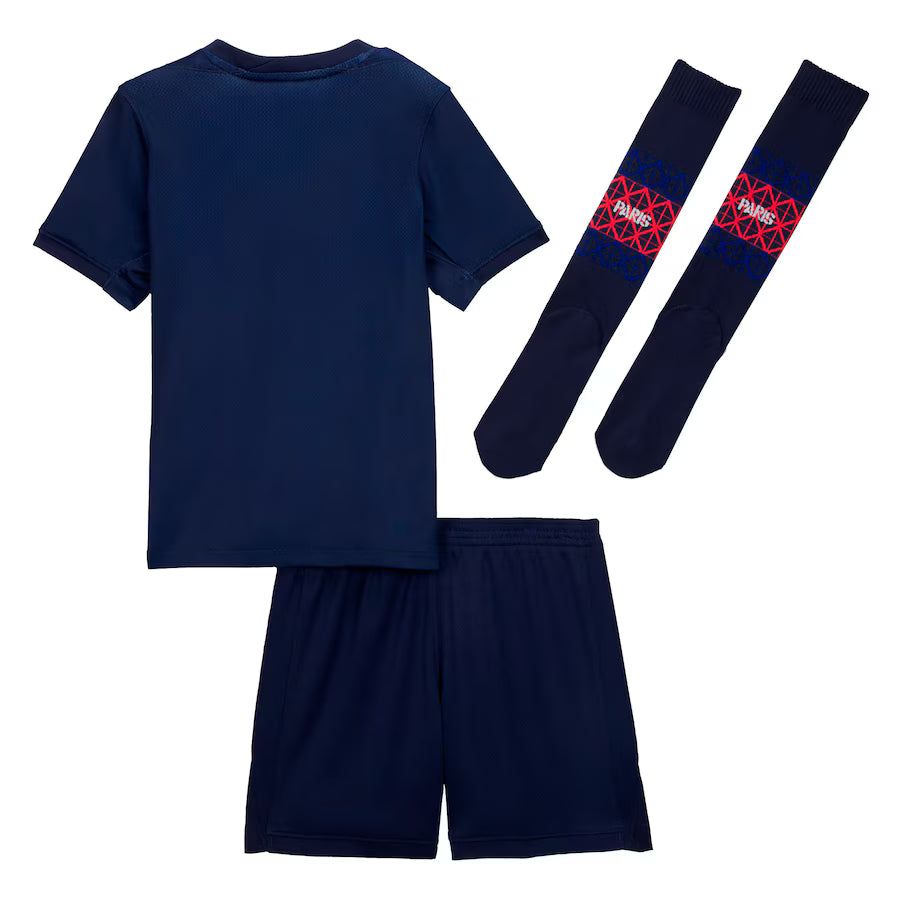 PSG Home 25/26 kids kit jersey and shorts premium quality