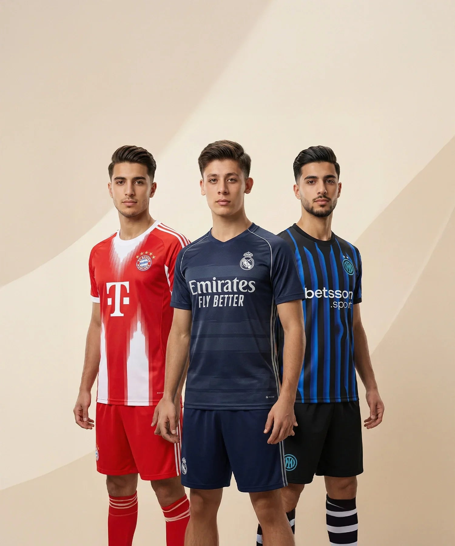 Best Full Set Football Kits in Qatar: T-Shirt and Shorts