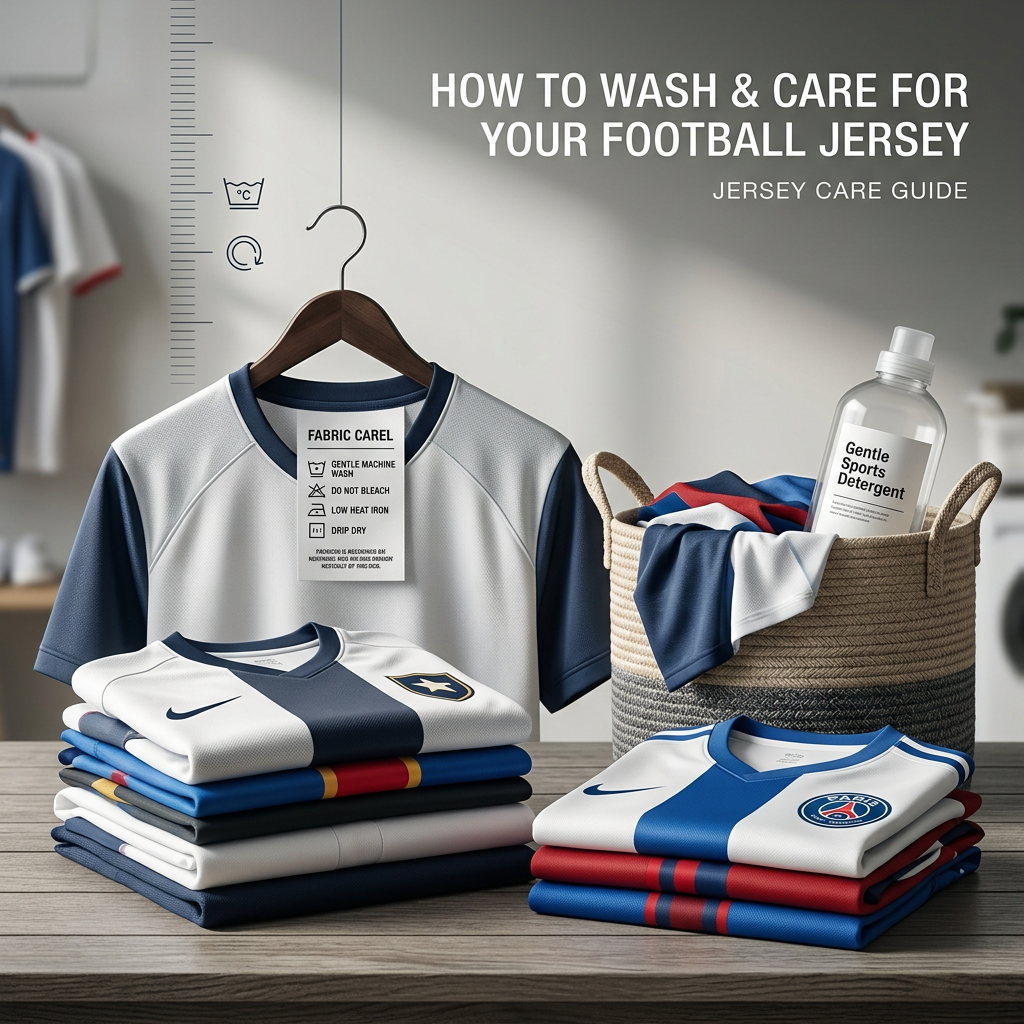 How to Wash and Care for Your Football Jersey